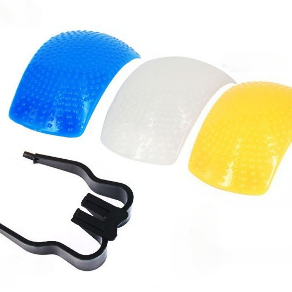 Pop Up Flash Diffuser - موزع ضوء فلاش الكاميرا العالمي القابل