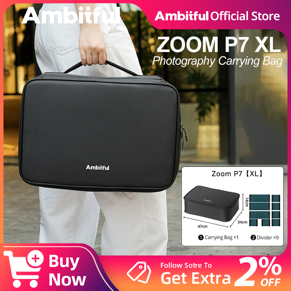 Photography Zoom - Ambitful ZOOM P7II XL التصوير حقيبة