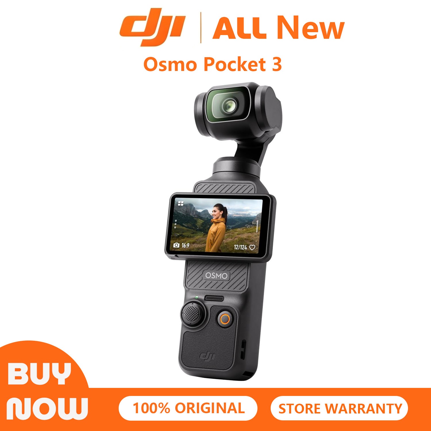 Photography Zoom - كاميرا DJI Osmo Pocket 3 للتصوير
