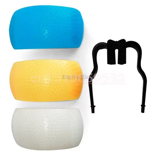 Pop Up Flash Diffuser - 10 مجموعة/30 قطعة 3 ألوان منبثقة