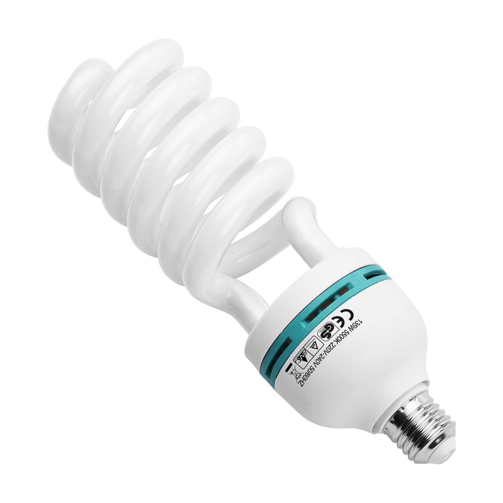 Photography Bulb - Andoer-مصباح الفلورسنت حلزوني ، مقبس ضوء