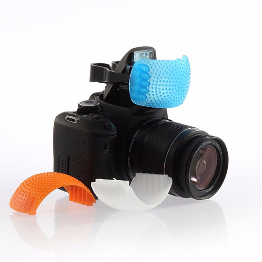 موزع ضوء فلاش الكاميرا العالمي - مراجعة Pop Up Flash Diffuser وسعره