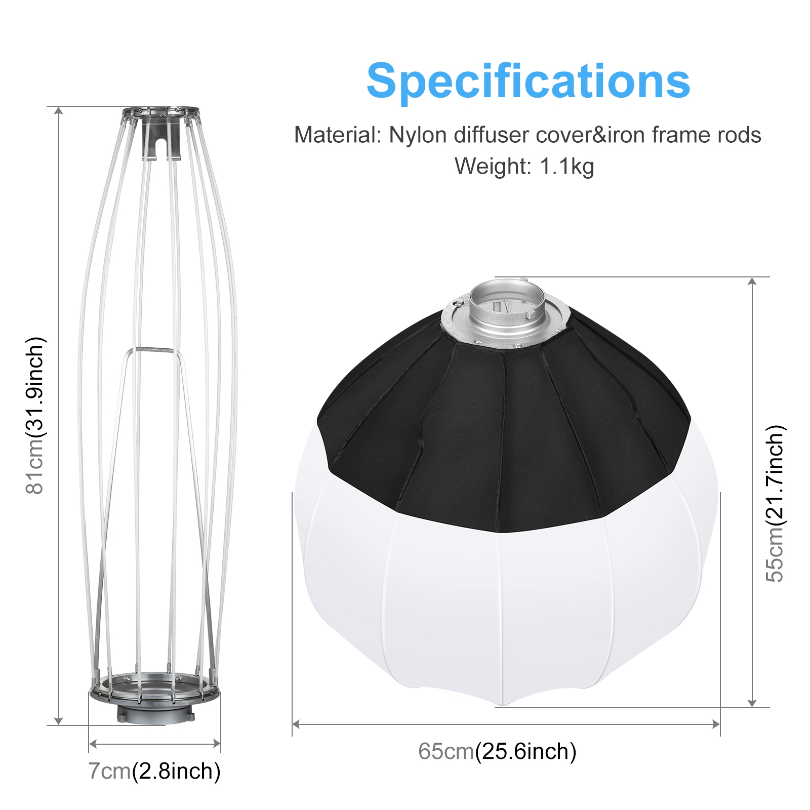 غطاء موزع كروي قابل للطي PULUZ - مراجعة Pop Up Flash Diffuser وسعره