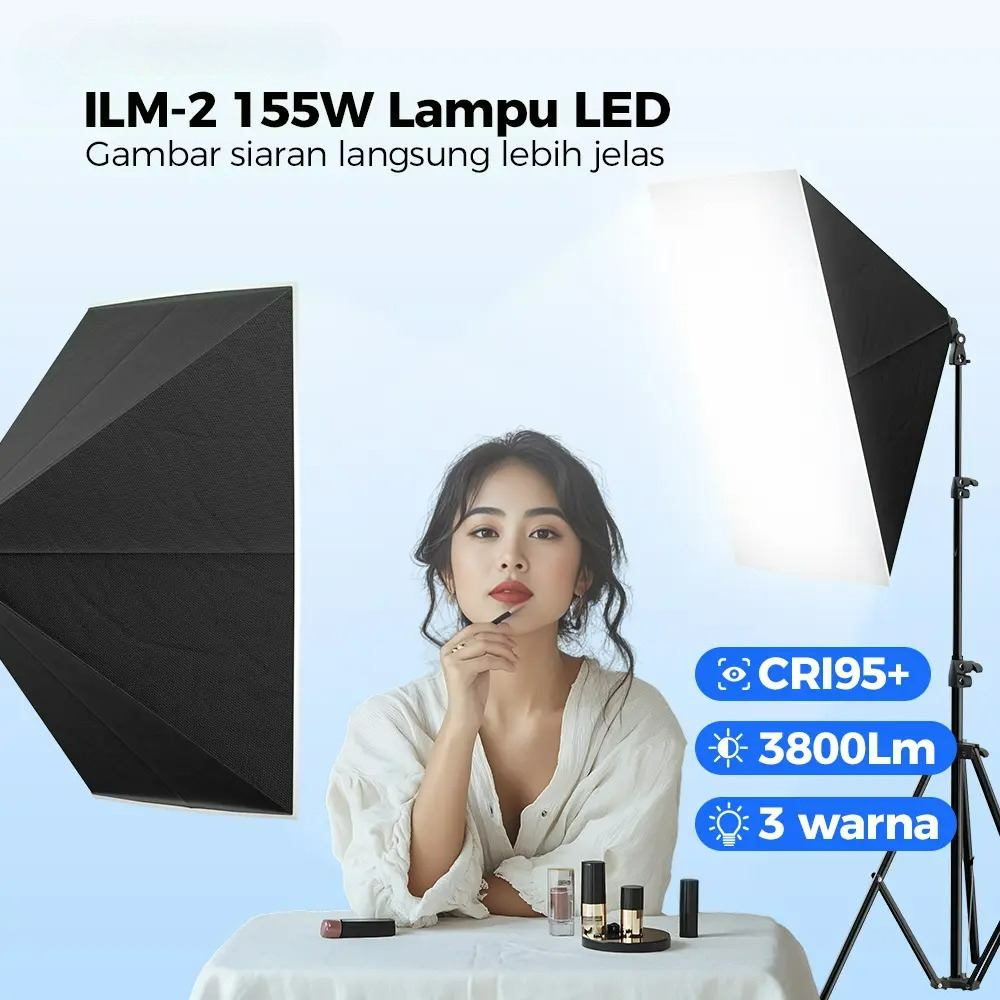 صندوق إضاءة 50x70 سم مع لمبة 8 - مراجعة Photography Bulb وسعره