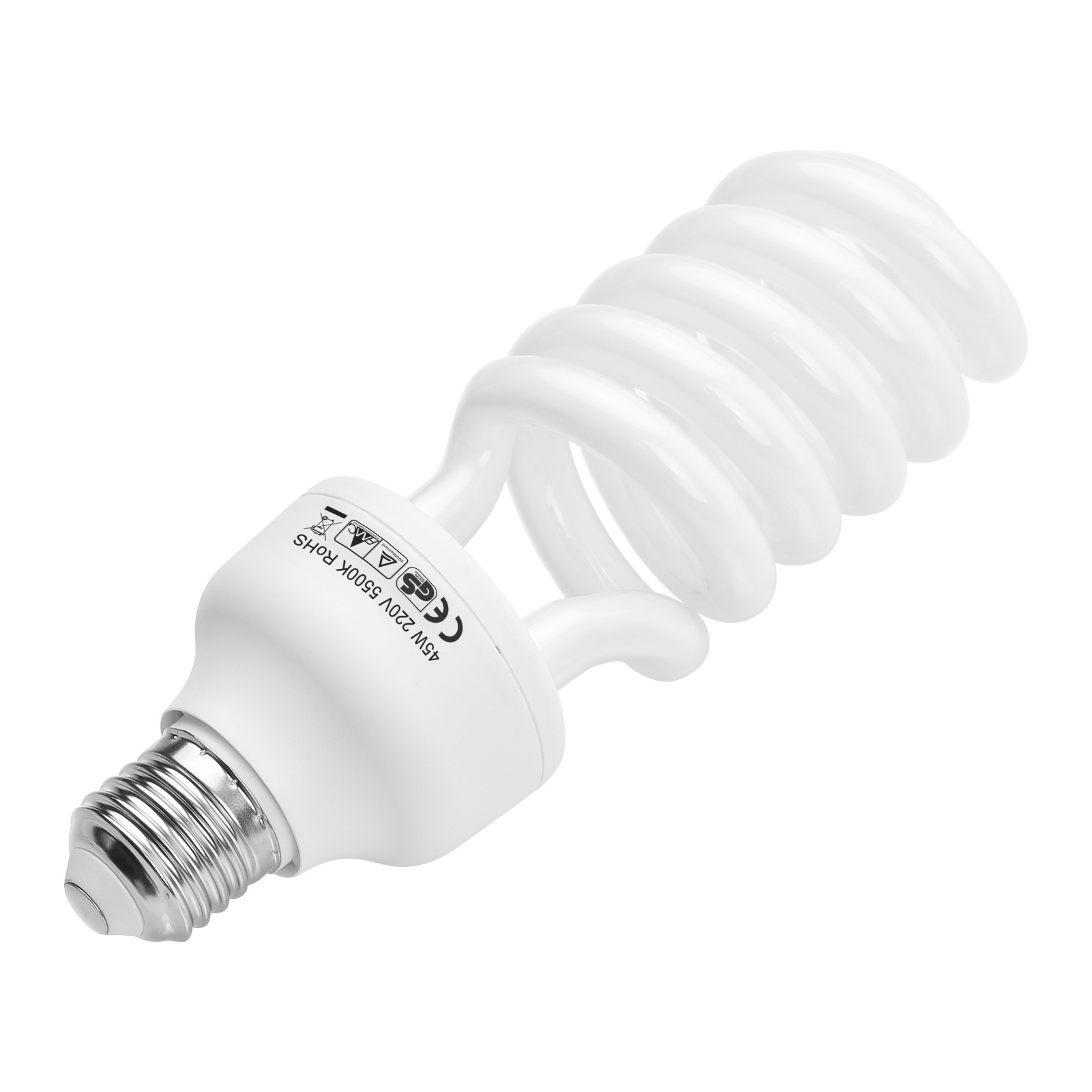 مصباح فلوري حلزوني ، مقبس ضوء  - مراجعة Photography Bulb وسعره