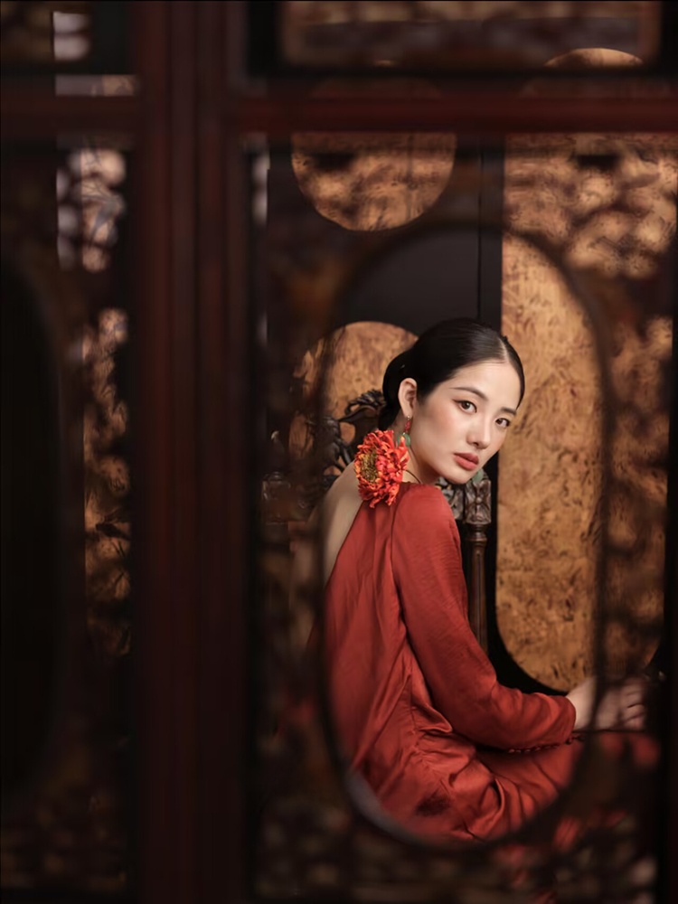 فستان زفاف جديد 2026 بتصميم وط - مراجعة Photography Vintage Style وسعره