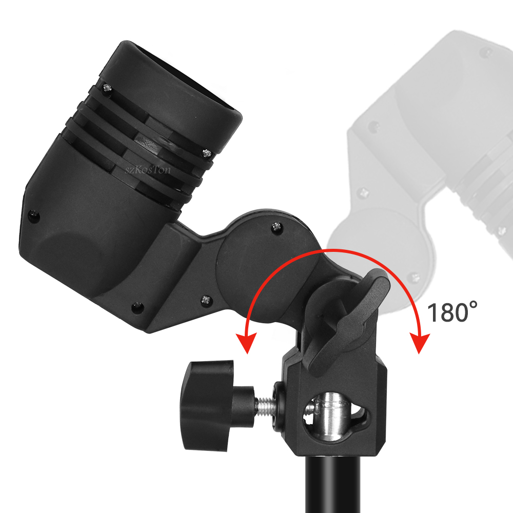 حامل لمبة برأس واحد E27 مقبس ف - مراجعة Photography Bulb وسعره