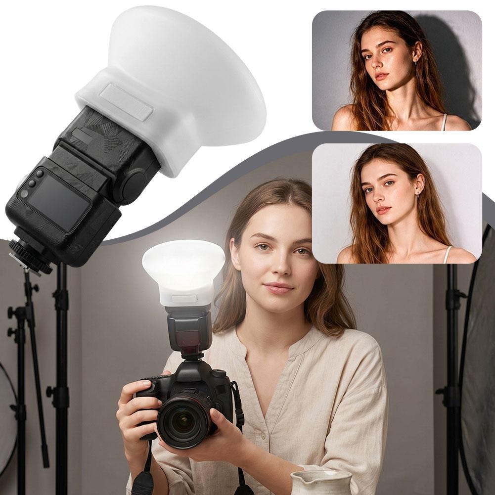 غطاء ناشر ضوء سيليكون لـ Godox - مراجعة Pop Up Flash Diffuser وسعره