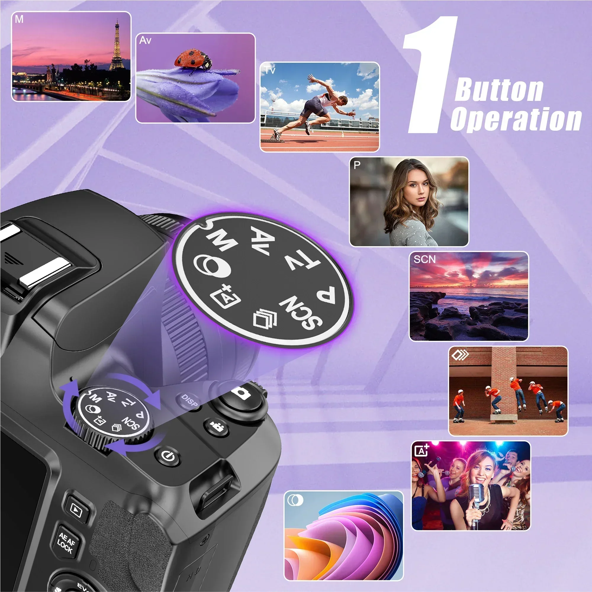 كاميرا رقمية 4K للتصوير الفوتو - مراجعة Photography Zoom وسعره