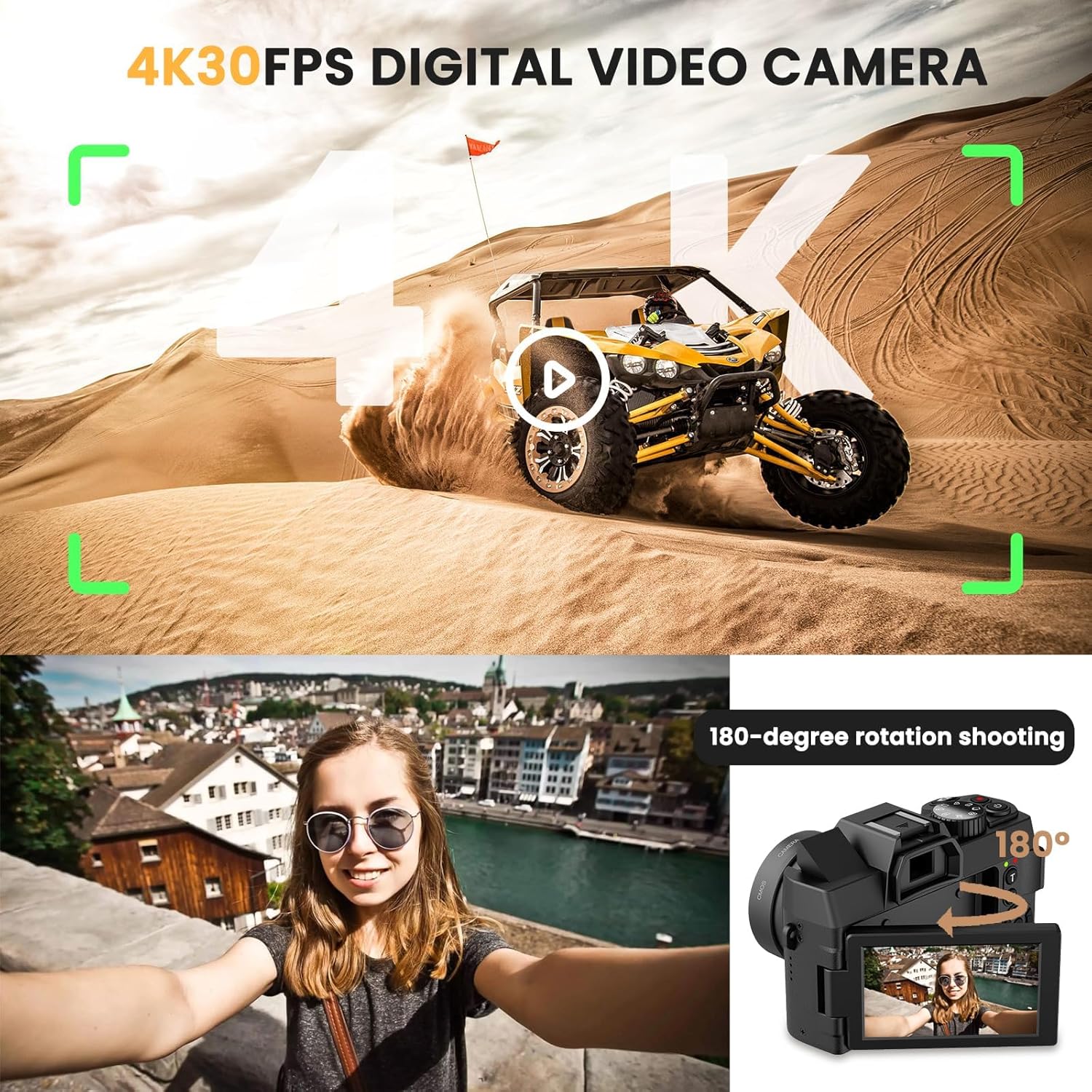 كاميرا رقمية بدقة 48 ميجابكسل  - مراجعة Photography Zoom وسعره