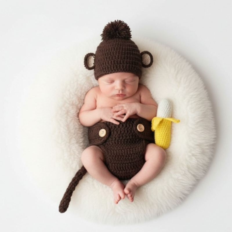 الطفل التصوير الدعائم اليدوية  - مراجعة Photography Outfits وسعره