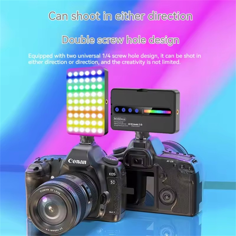 LED RGB ضوء الكاميرا كامل اللو - مراجعة Photography Bulb وسعره