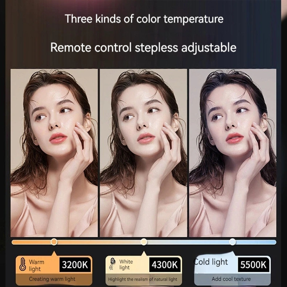 LED RGB ضوء الكاميرا كامل اللو - مراجعة Photography Bulb وسعره