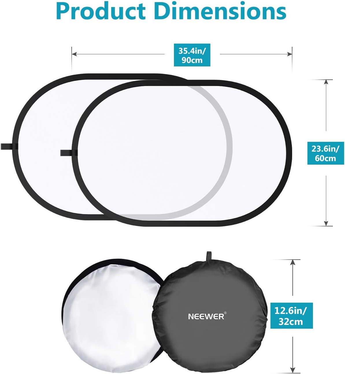 لوحة ناشرة للضوء من نيور للتصو - مراجعة Pop Up Flash Diffuser وسعره