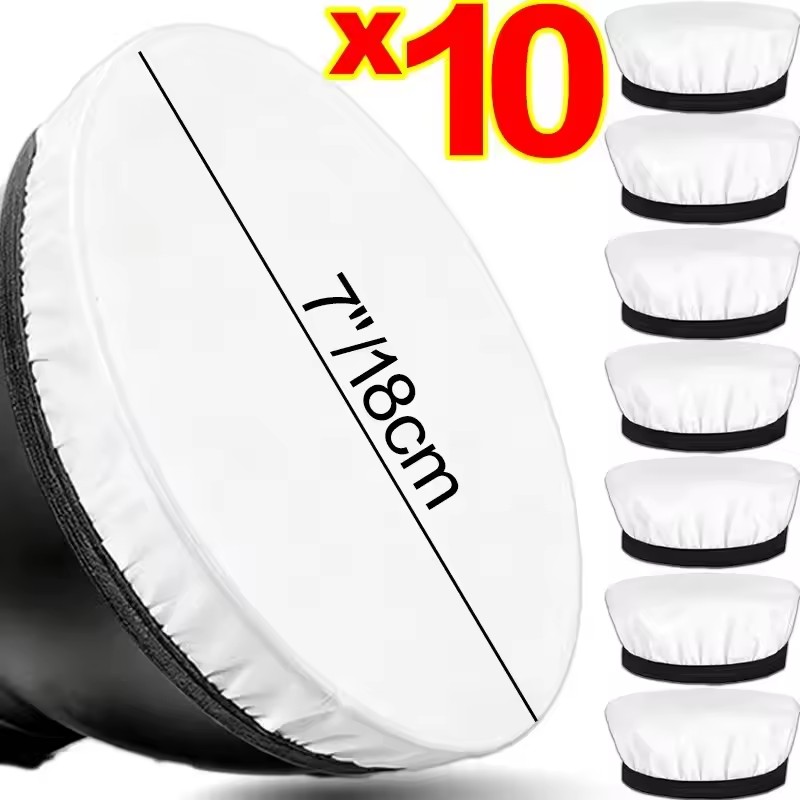 1/3/5/10 قطع قماش ناشر ضوء ناع - مراجعة Pop Up Flash Diffuser وسعره