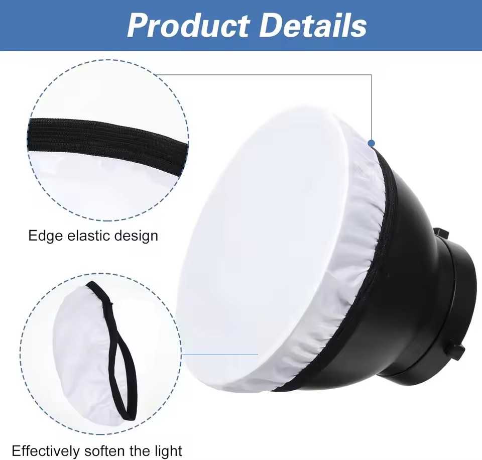 1/3/5/10 قطع قماش ناشر ضوء ناع - مراجعة Pop Up Flash Diffuser وسعره