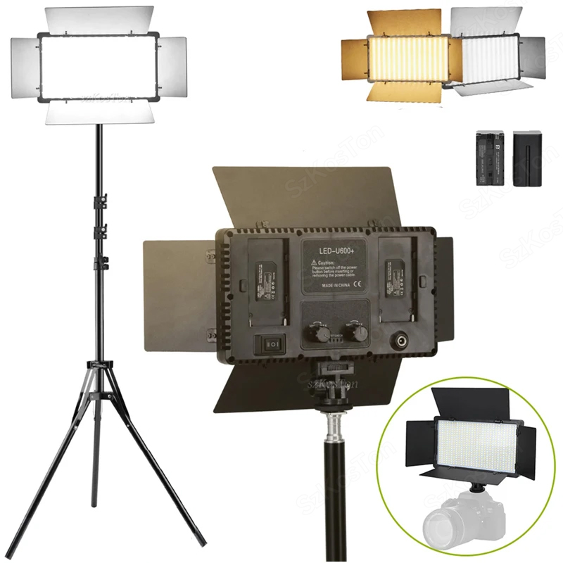U800 U600 LED صور استوديو الفي - مراجعة Photography Bulb وسعره
